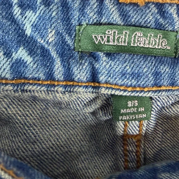 Wild Fable™ Women's Low-Rise Baggy Jeans - Medium Wash 8S - Picture 5 of 11